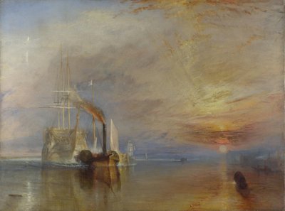 De vechtende Temeraire, 1839 door Joseph Mallord William Turner